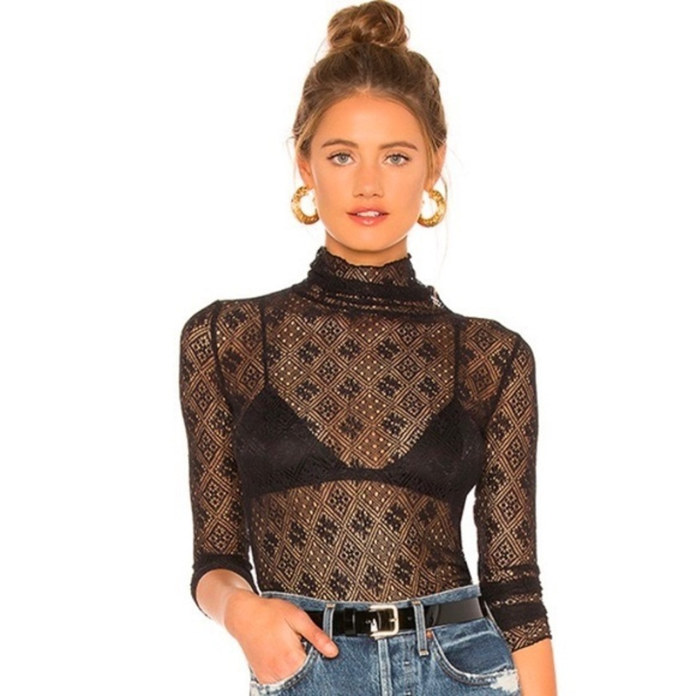 Free People Sweet Memories Lace Top